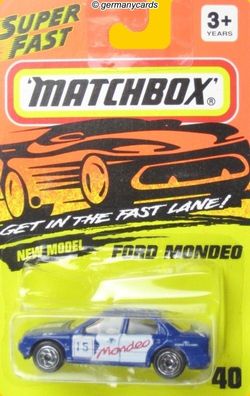 Spielzeugauto Matchbox 1995* Ford Mondeo