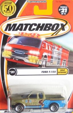 Spielzeugauto Matchbox 2002* Ford F-150