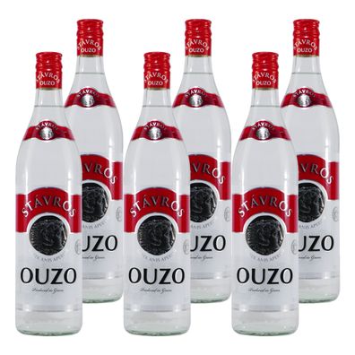 Stávros Ouzo - Anis (6 x 0,7L)