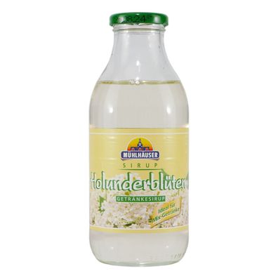 Mühlhäuser Holunderblüten Getränkesirup