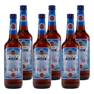 Crown Yard Übersee Rum 40% Vol. (6 x 0,7L)