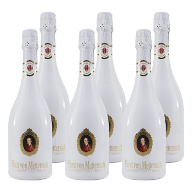 Fürst von Metternich Chardonnay Sekt -trocken- (6 x 0,75L)