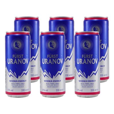 Fürst Uranov Wodka Energy (12 x 0,33L)