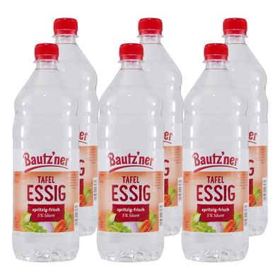 Bautzner Tafel-Essig 5% Säure (12 x 1,0L)