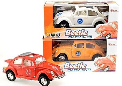 Retro Rennwagen Beetle M Sound, Licht U Effekte Bumping Auto, Rot