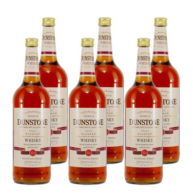 Dunstone Finest Blended Whisky (6 x 1,0L)