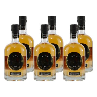 Caravaggio Grappa Barrique (6 x 0,5L)