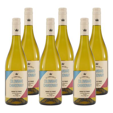 Le Compliment Colombard Chardonnay IGP -trocken- (6 x 0,75L)