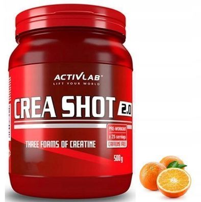 Activlab Creatin Monohydrat Pulver + Kreatinethylester + Kreatinmalat 500g