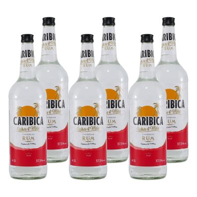 Caribica White & Mild Rum (6 x 1,0L)