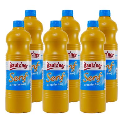 Bautzner Senf -mittelscharf- (12 x 1,0L)