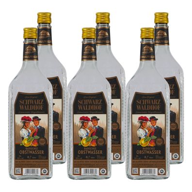 Schwarz Waldhof Badisches Obstwasser (6 x 0,7L)