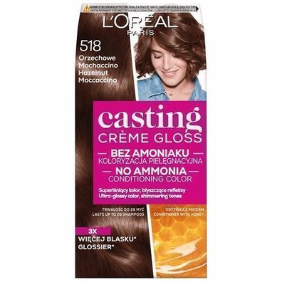 L'Oreal Paris Casting Farbe für Haar 518 Mokka Mochaccino