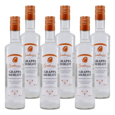 Carducci Selezione Grappa Merlot (6 x 0,5L)