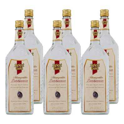 Select Gold Schwarzwälder Zwetschgenwasser (6 x 0,7L)