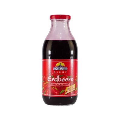 Mühlhäuser Erdbeer Getränkesirup