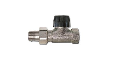 Logafix Thermostatventil TVVD15 1/2" Durchgangsform, vernickelt, stufenlos vore
