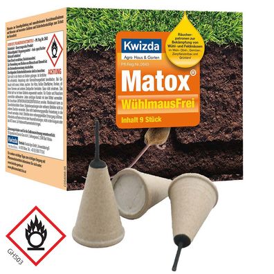 Matox® Wühlmausfrei 9 Stk