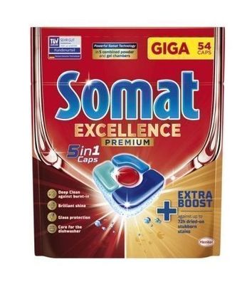 Somat Excellence 4in1 Geschirrspültabs 54 Stück