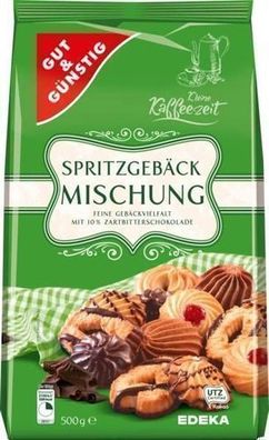 G&G Spritzgebäckmischung 500 g – Feine Knabberei aus Deutschland