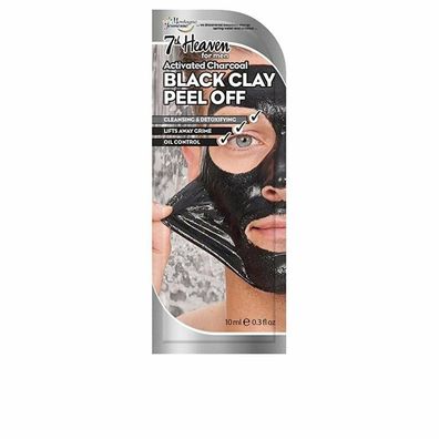 Montagne Jeunesse For Men Black Clay Peel-Off Mask 10ml