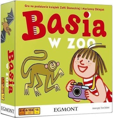 Basia im Zoo Spiel - Egmont, 1-4 Spieler, 4+ Jahre