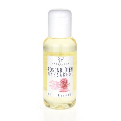 Haslinger Rosenblüten Massageöl 100ml