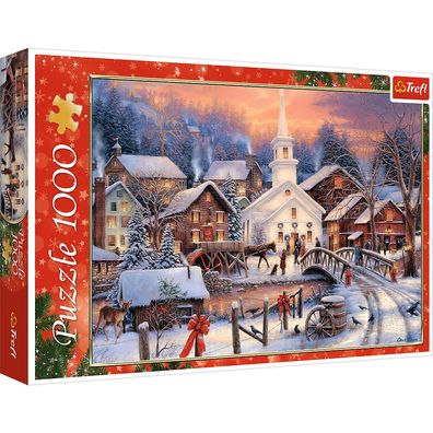 Trefl 10602 Weisse Weihnachten 1000 Teile Puzzle