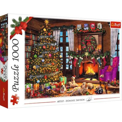 Trefl 10745 Dominic Davison Weihnachten kommt 1000 Teile Puzzle