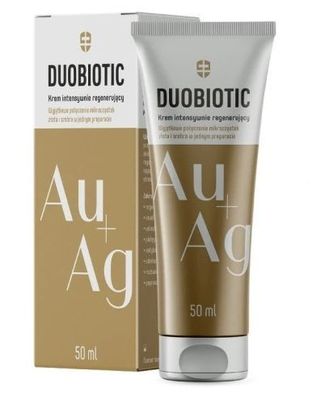 Duobiotic Kollagen-Creme mit Gold- und Silberpartikeln (50 ml)