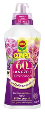 COMPO 60 Tage Langzeit Blumendünger 750 ml