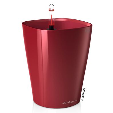 LECHUZA® Pflanzgefäße Deltini Scarlet rot hochglänzend All-in-One