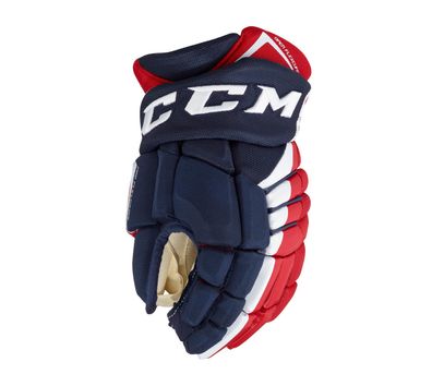 Handschuhe CCM Jetspeed FT4 PRO Senior - Farbe: navy/rot/weiss Größe: