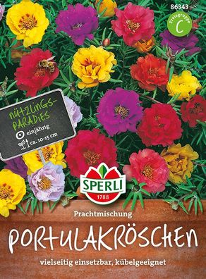 Sperli Portulakröschen Gefüllte Mischung - Blumensamen