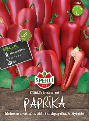 Sperli Paprika SPERLI´s Fitness rot F1 - Gemüsesamen