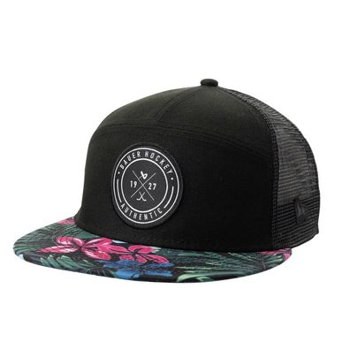 Cap Bauer/NEW ERA® 9FIFTY® Floral schwarz - Größe: Junior