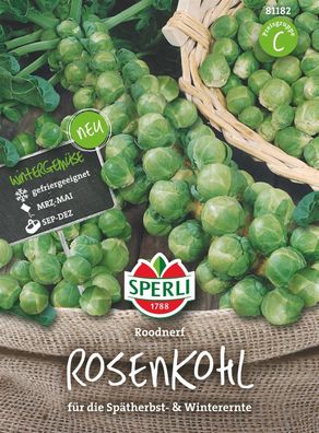 Sperli Rosenkohl Roodnerf - Gemüsesamen