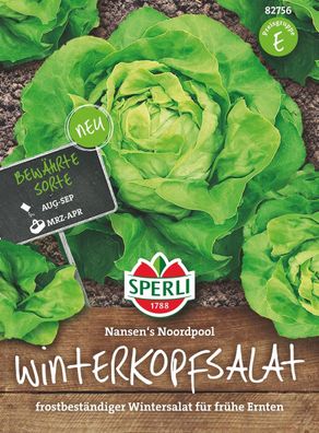 Sperli Winterkopfsalat Nansens Noordpool - Gemüsesamen