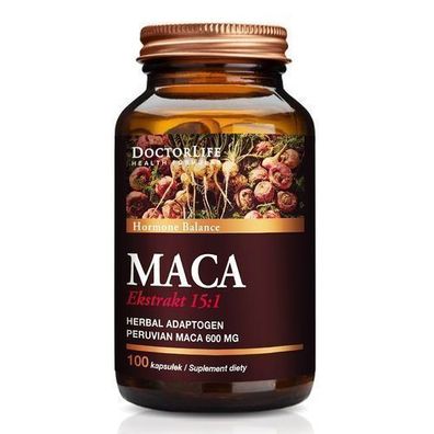 Doctor Life Maca-Extrakt 15:1, 100 Kapseln