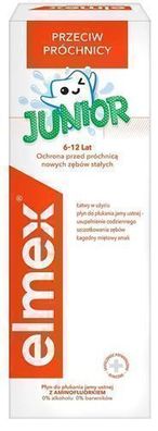 Elmex Junior Mundspülung 400ml - Kariesschutz für Kinder