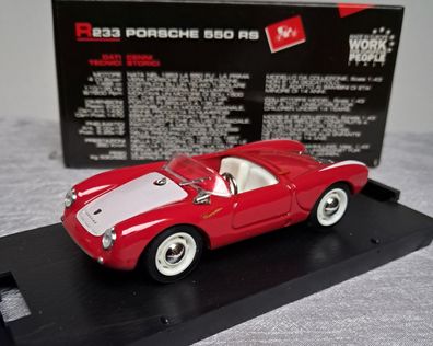 Porsche 550 RS , rot/weiß, Brumm Modell