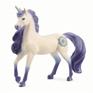 schleich 70715 Mandala Einhorn Hengst, für Kinder ab 5-12 Jahren