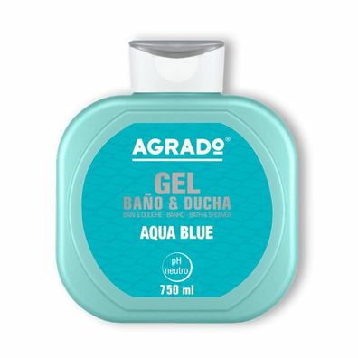 Agrado Gel Baño Aqua Blue 750ml