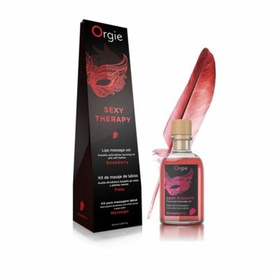 ORGIE Kissable Massage Set Strawberry