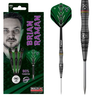 BULL'S Brian Raman Steel Dart / 1 Satz / 24 Gr