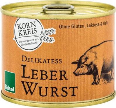 Kornkreis Bioland Delikatess-Leberwurst 190g