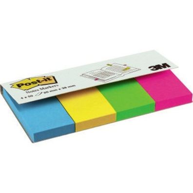 Post-it Haftstreifen Page Marker 670-4U Maße: 20 x 38 mm (B x H)