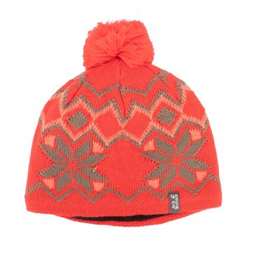 Jack Wolfskin Kids Nordic Pompom Cap Kinder Mütze Bommelmütze 1903961-2640