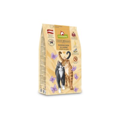 GranataPet Katzen Trockenfutter Alleinfutter DeliCatessen Kaninchen & Lamm