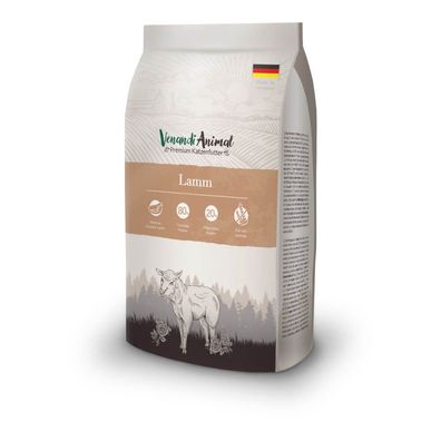 Venandi Katzen Trockenfutter Alleinfutter Lamm 1,5kg